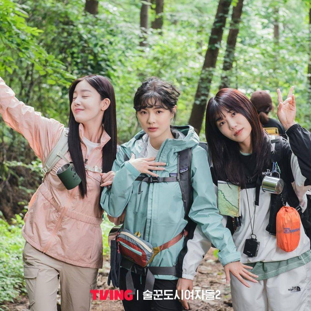 Han Sun Hwa, Lee Sun Bin, dan Jung Eun Ji (instagram.com/tving.official)
