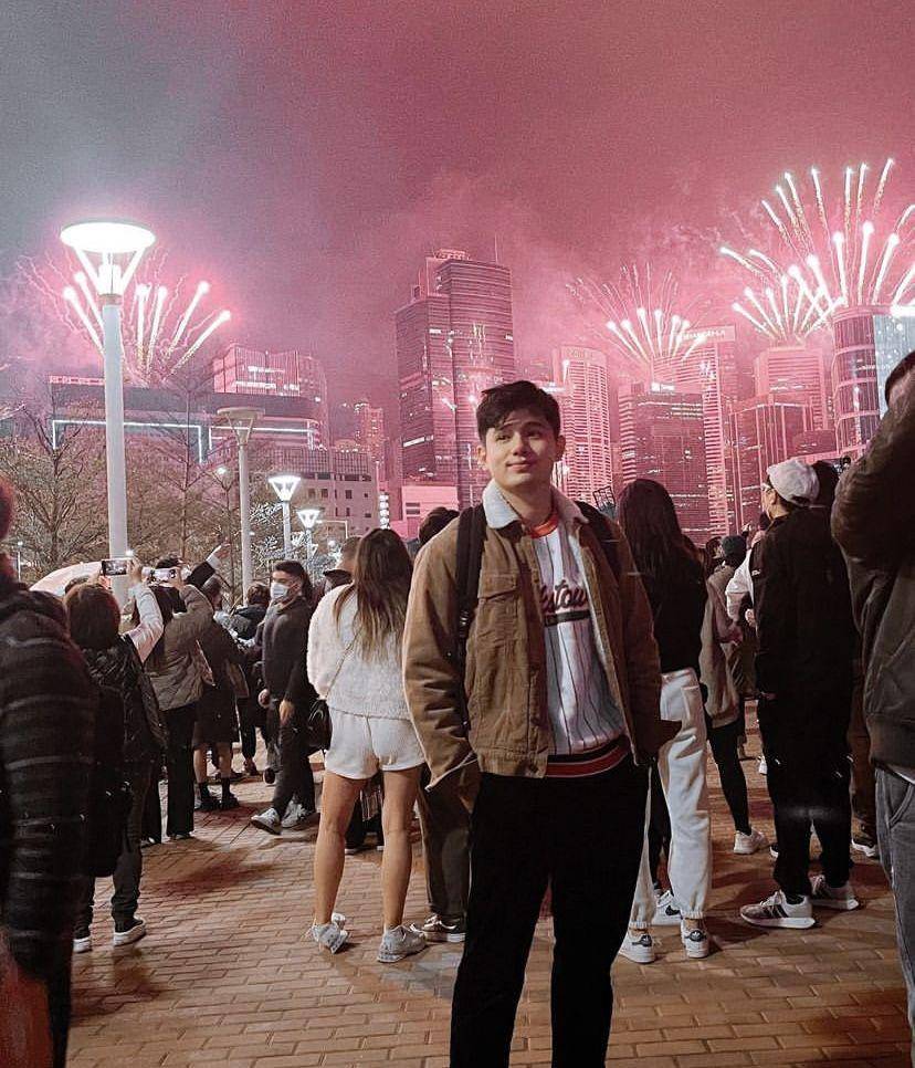 Ranty Maria dan Rayn Wijaya rayakan tahun baru di Hongkong (instagram.com/raynwijaya26)