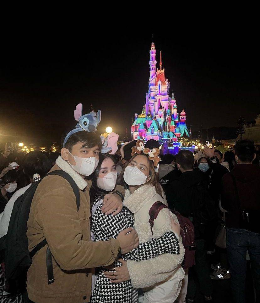 Ranty Maria dan Rayn Wijaya rayakan tahun baru di Hongkong (instagram.com/laura_theux)