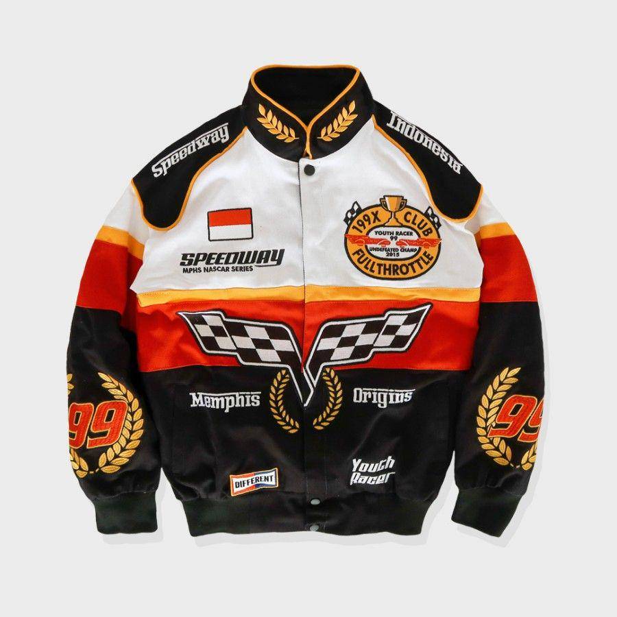 ilustrasi jaket NASCAR (tokopedia.com)