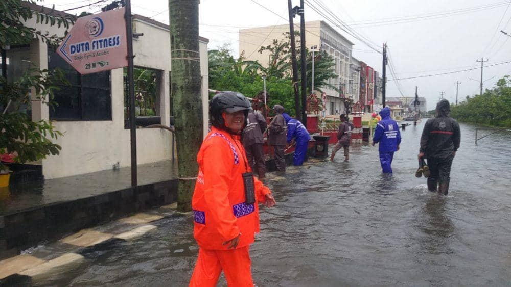 Ilustrasi banjir. Foto banjir