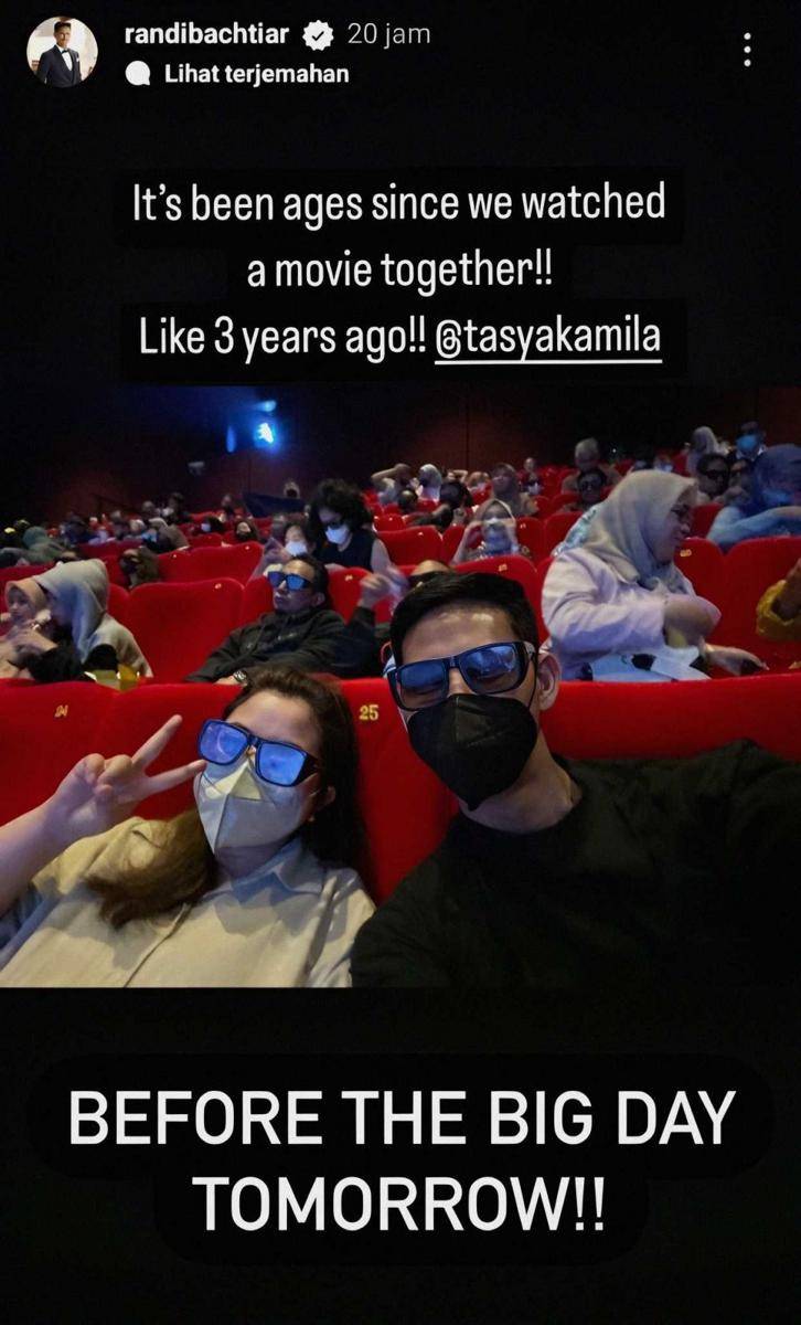 Tasya Kamila dan suami (instagram.com/randibachtiar)