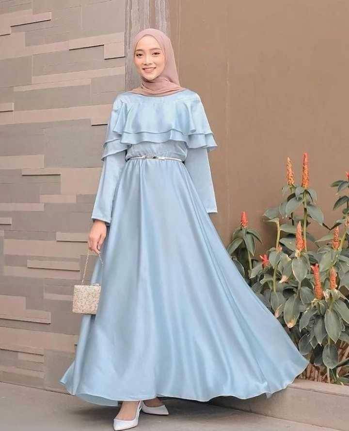 Ilustrasi gamis rumpi (instagram.com/@gaunpestamewah)
