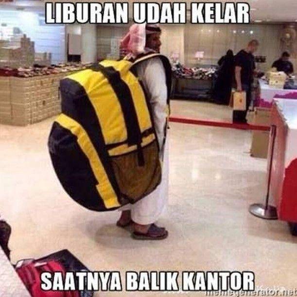 meme belum puas liburan (1cak.com)
