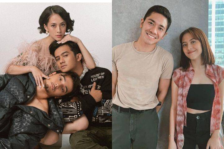 potret Adhisty Zara bersama Bryan Domani, Kevin Ardilova, dan Emir Mahira (instagram.com/zaraadhsty)