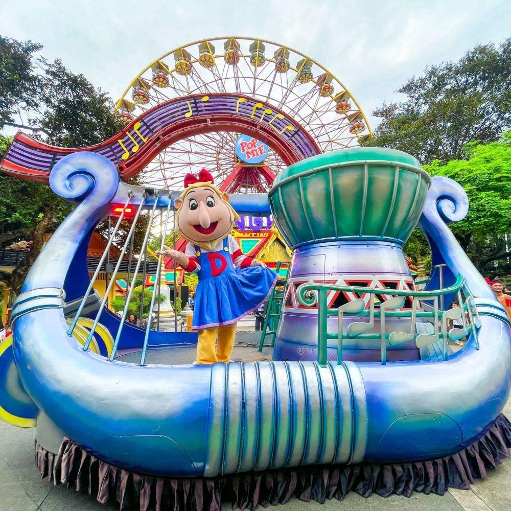 Gak Suka Wahana Ekstrem? Kamu Bisa Cobain Naik 10 Wahana Ini di Dufan
