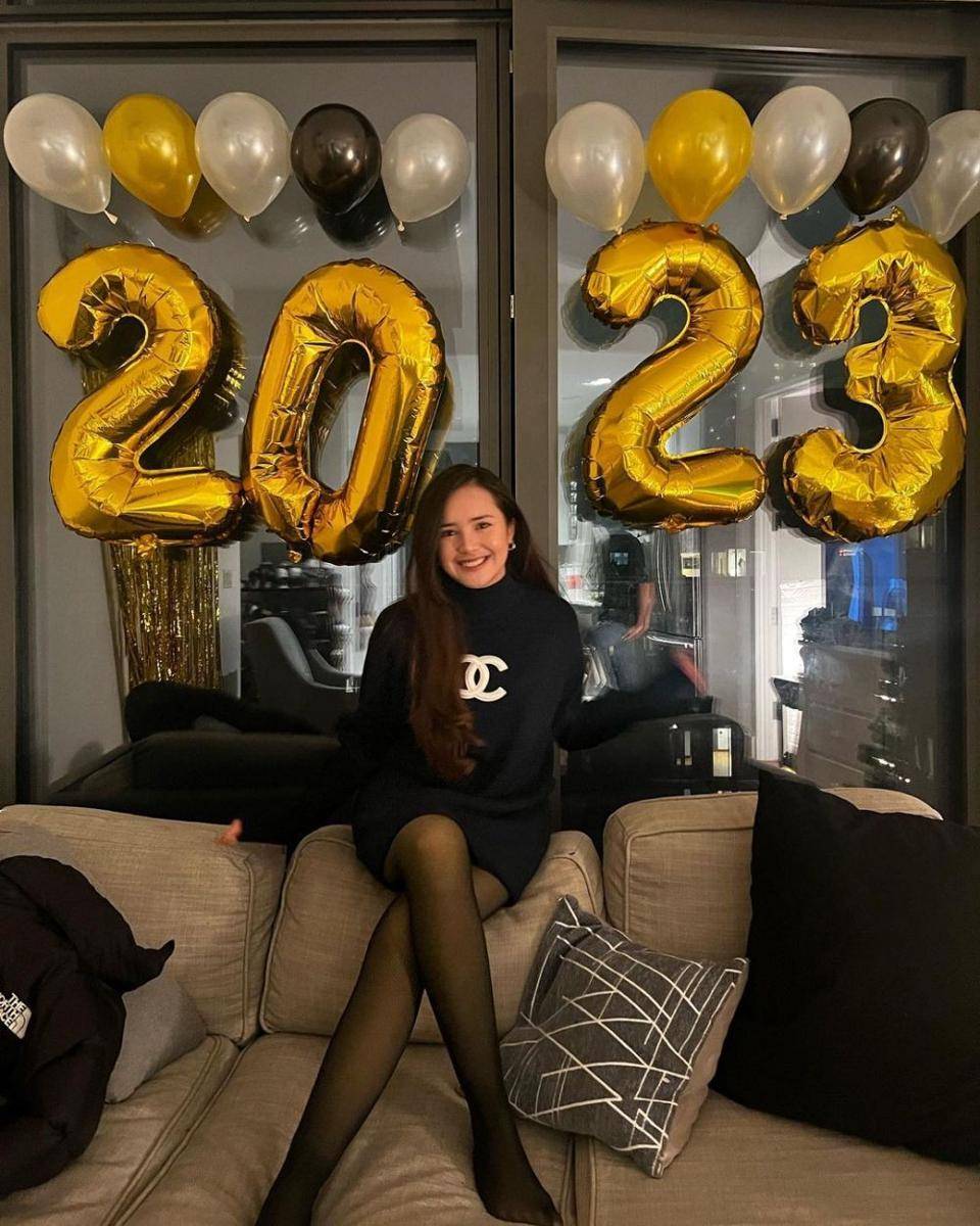 OOTD tahun baruan ala seleb di 2023 (instagram.com/bebytsabina)