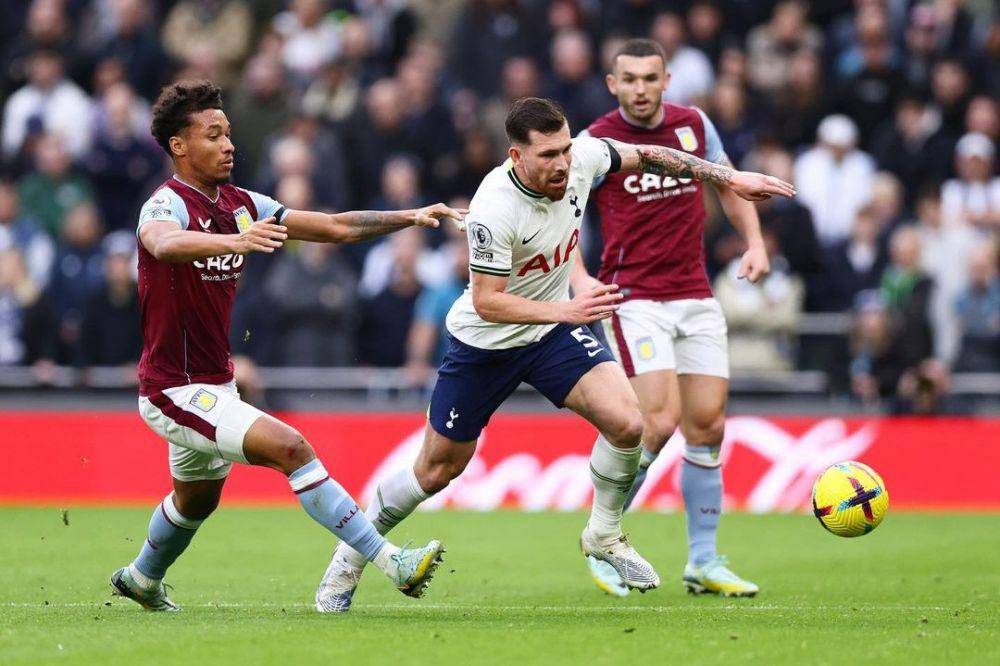 Laga Aston Villa vs Tottenham Hotspur di pekan 18 EPL 2022/2023. (instagram.com/spursofficial)