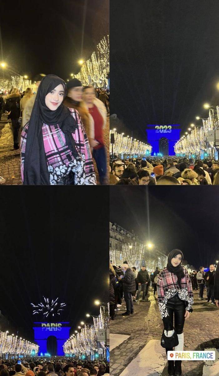 Shirin Al Athrus liburan keliling benua Eropa (instagram.com/shireeenz)