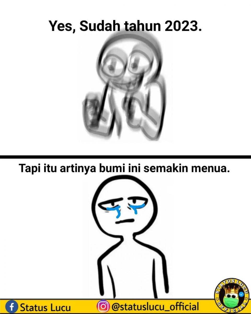 meme malam tahun baru gak ngapa-ngapain (instagram.com/statuslucu_official)