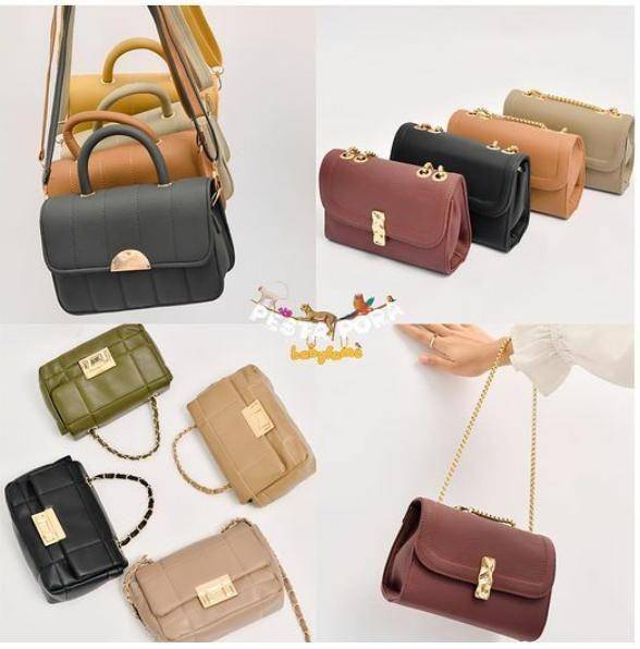 Koleksi tas promo di Ladyfame shop (Instagram/ladyfameshop)
