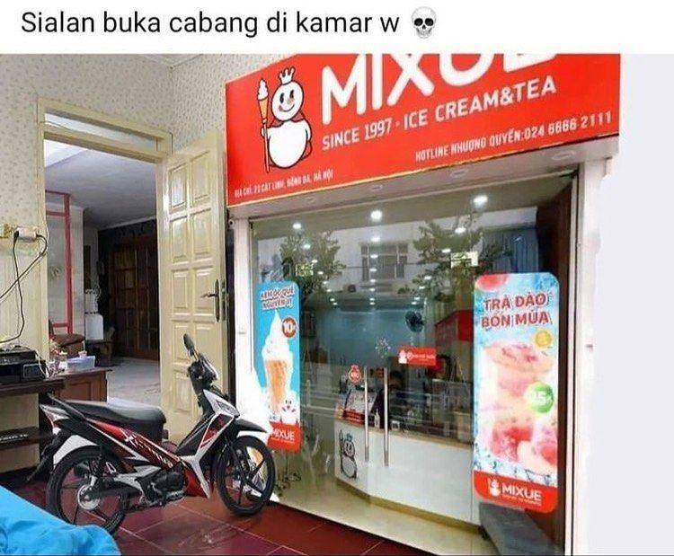 meme Mixue (instagram.com/rumah_shitmeme.id)