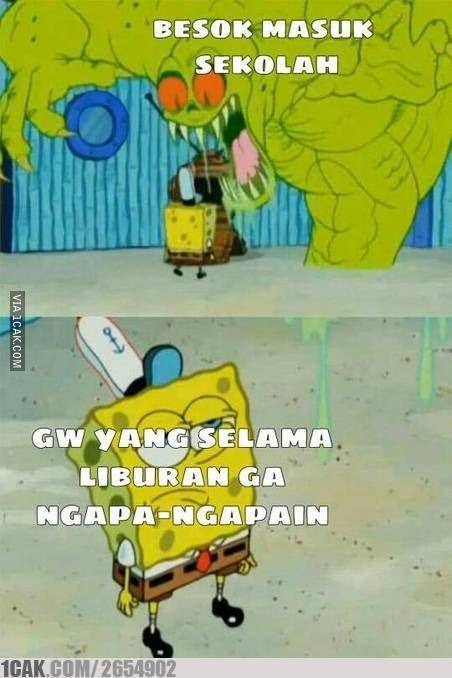 meme belum puas liburan (1cak.com)