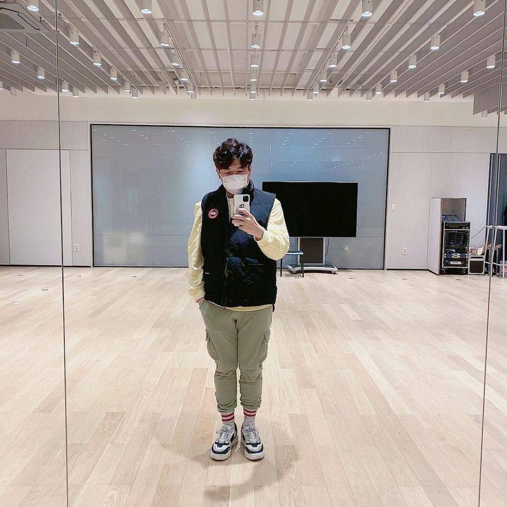 Potret OOTD casual Shindong Super Junior (instagram.com/earlyboysd)