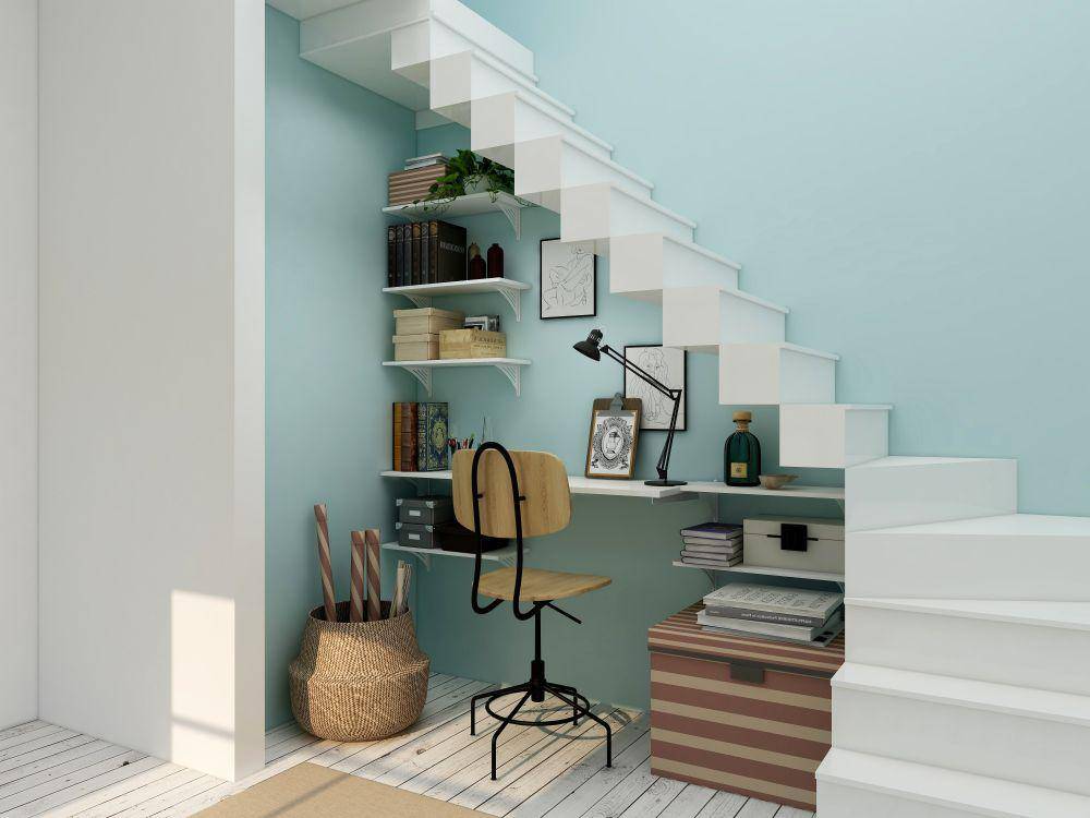 inspirasi dekorasi ruang kerja di rumah (unsplash.com/Collov Home Design)