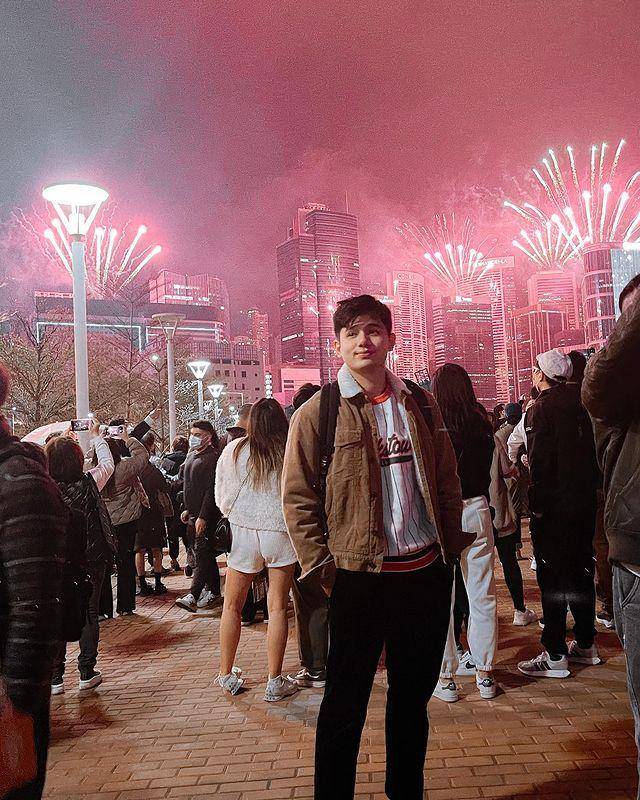 Gaya Artis Pria saat Merayakan Malam Pergantian Tahun 2023 (Instagram.com/raynwijaya26)