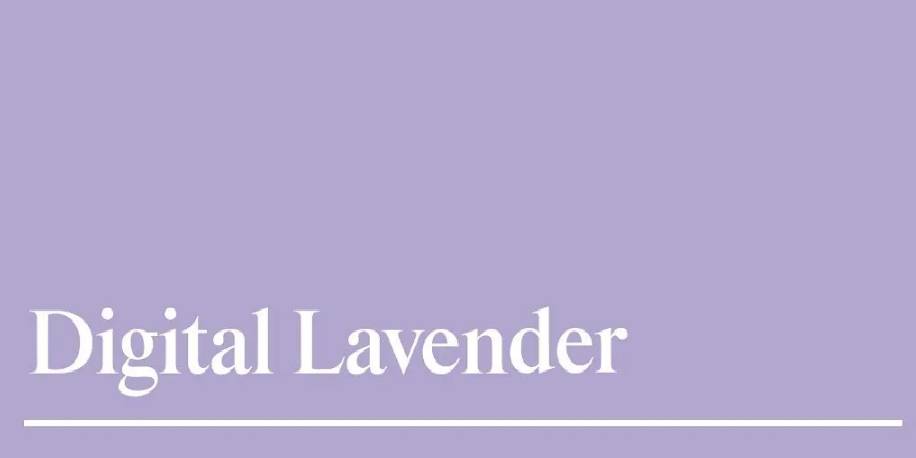 ilustrasi warna digital lavender (thefashionfrill.com)