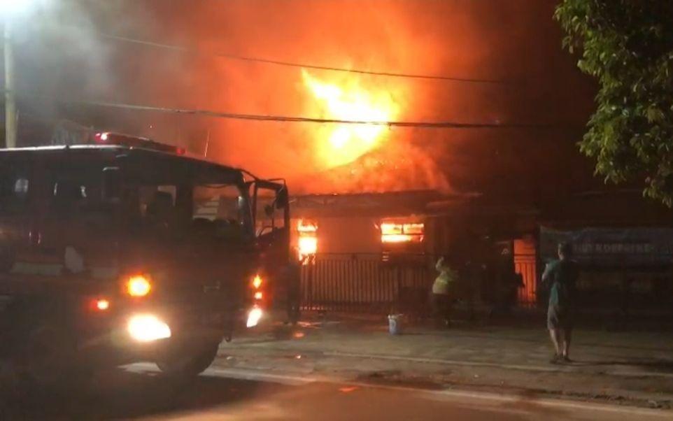 Kebakaran Gedung Disperindagkop Serang, Seluruh Dokumen Penting Hangus
