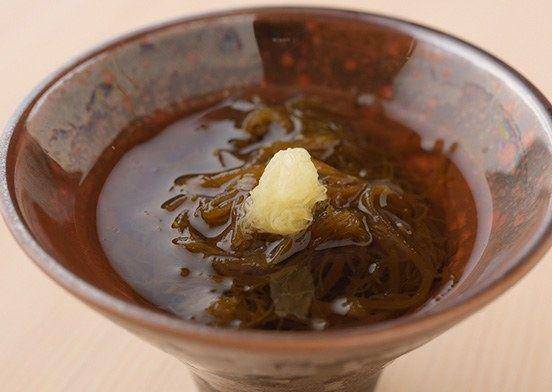 Vinegar mozuku (https://savorjapan.com)