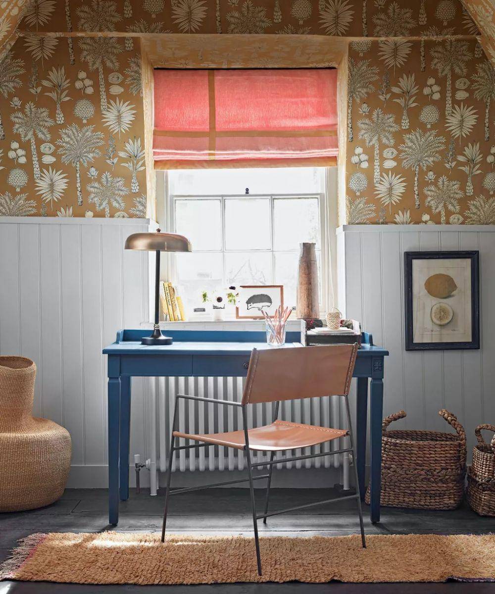 inspirasi dekorasi ruang kerja di rumah (homesandgardens.com)