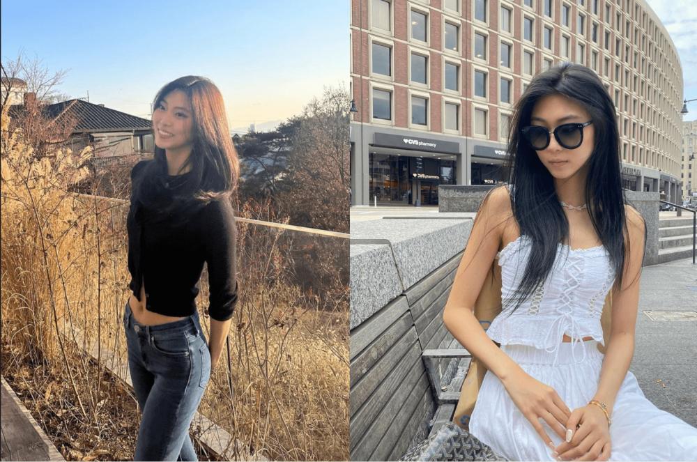 10 Gaya Monokrom ala Lee Nadine, Peserta Single's Inferno Season 2