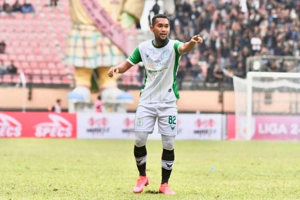 Beni Oktovianto saat berseragam PSMS Medan. IDN Times/ istimewa