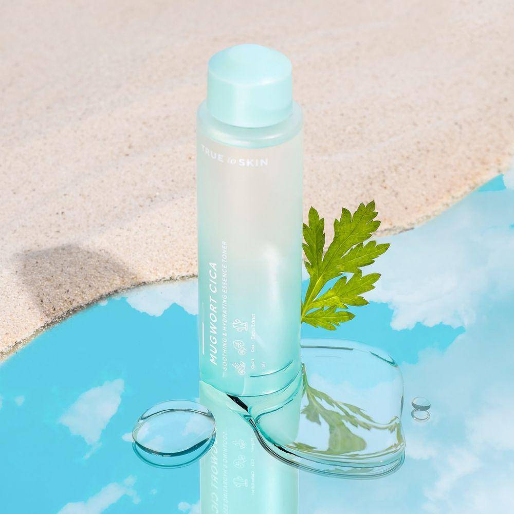 True to Skin Mugwort Cica Essence Toner (shopee.co.id/truetoskin)