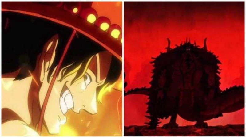 Ace dan Kaido. (Dok. Toei Animation/One Piece)