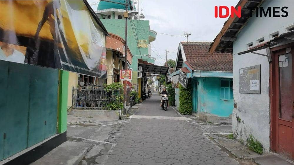 Kawasan Baluwarti, Pasar Kliwon. (IDN Times/Larasati Rey)
