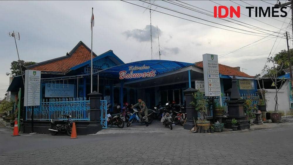 Kawasan Kelurahan Baluwarti, Pasar Kliwon, Solo. (IDN Times/Larasati Rey)