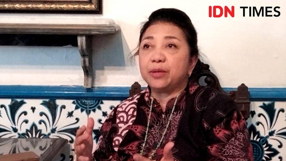 Ketua Lembaga Dewan Adat (LDA) GKR Koes Moertiyah. (IDN Times/Larasati Rey)