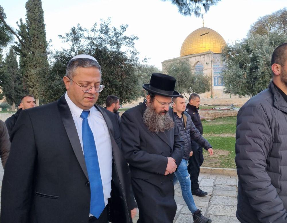 Menteri Ekstremis Israel Kembali Memaksa Masuki Masjid Al-Aqsa