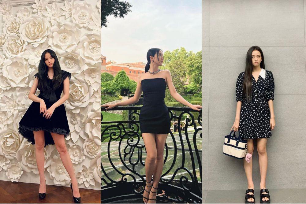 11 OOTD Mini Dress ala Jisoo BLACKPINK, Menawan Tiada Duanya!