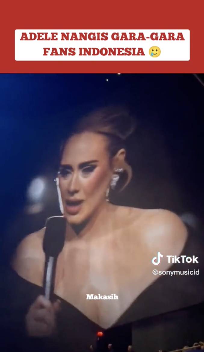 Adele (tiktok.com/@sonymusicid)