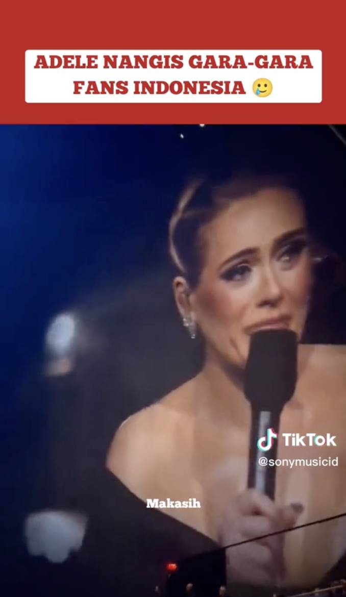 Adele (tiktok.com/@sonymusicid)