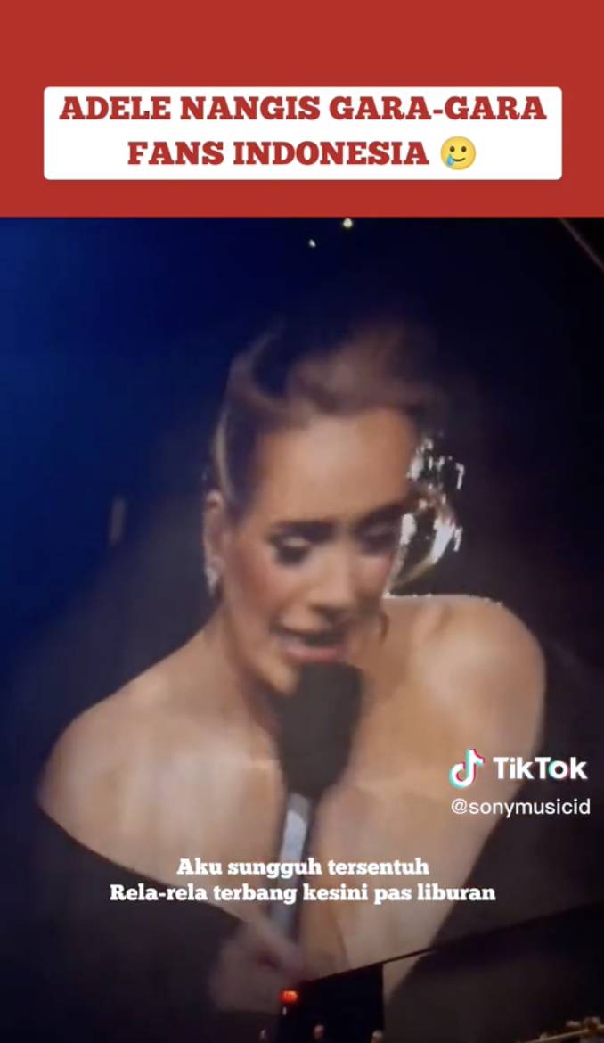 Adele (tiktok.com/@sonymusicid)