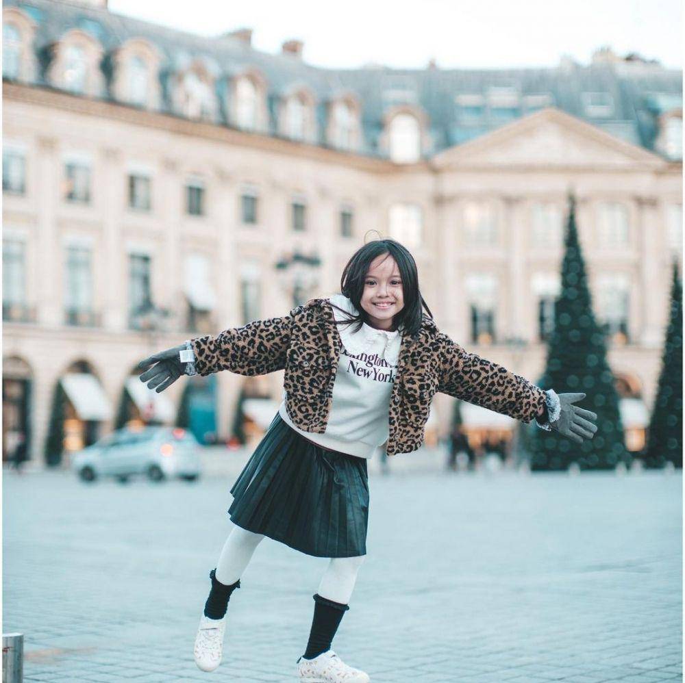 potret seru Gempita liburan tahun baru di London dan Paris (instagram.com/gadiiing)