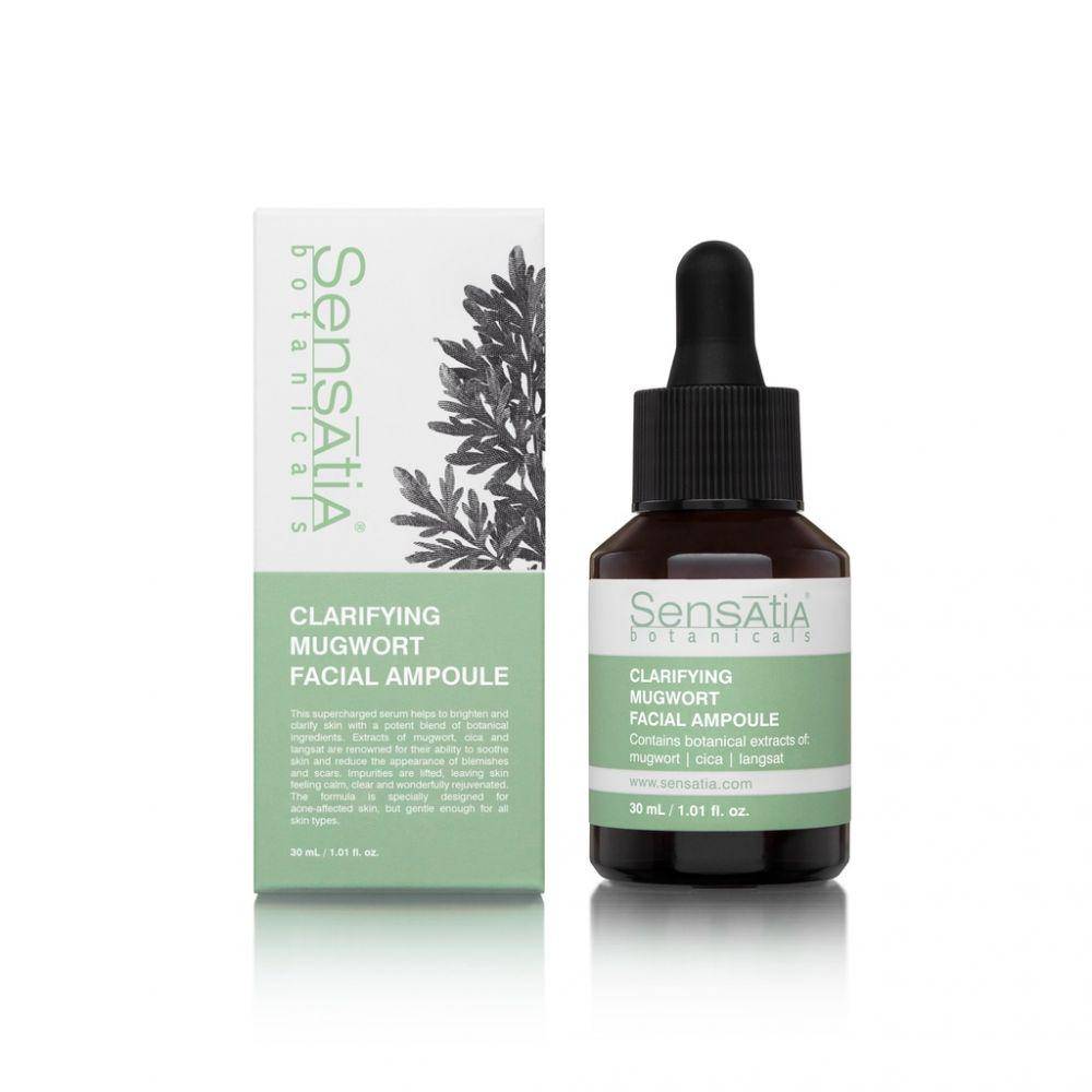 Sensatia Botanicals Clarifying Mugwort Facial Ampoule (shopee.co.id/sensatiabotanicals)