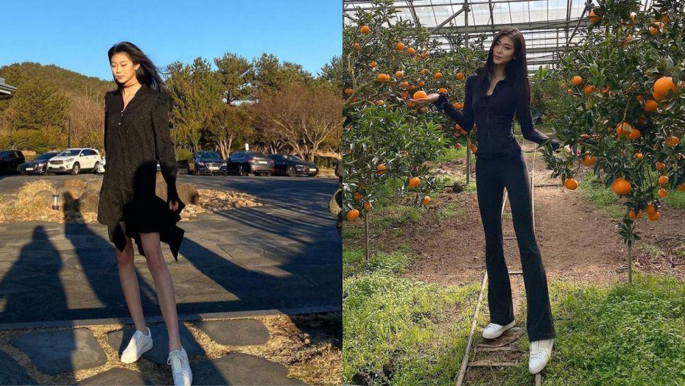 10 Ide OOTD Simple Elegan Lee Nadine, Peserta Single's Inferno 2