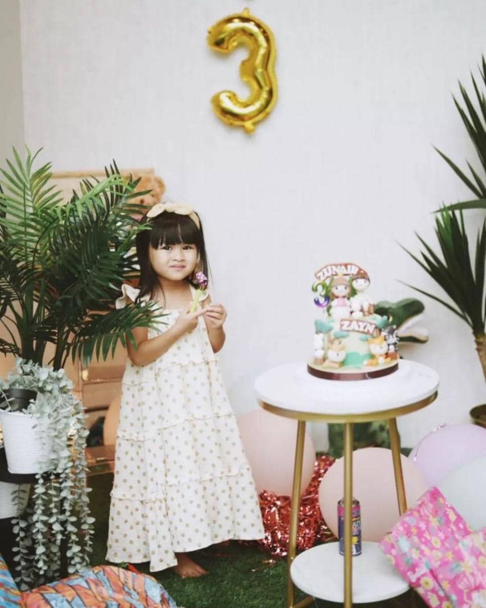 potret perayaan ulang tahun Zayn dan Zunaira (instagram.com/zaynzunaira_fanbase)