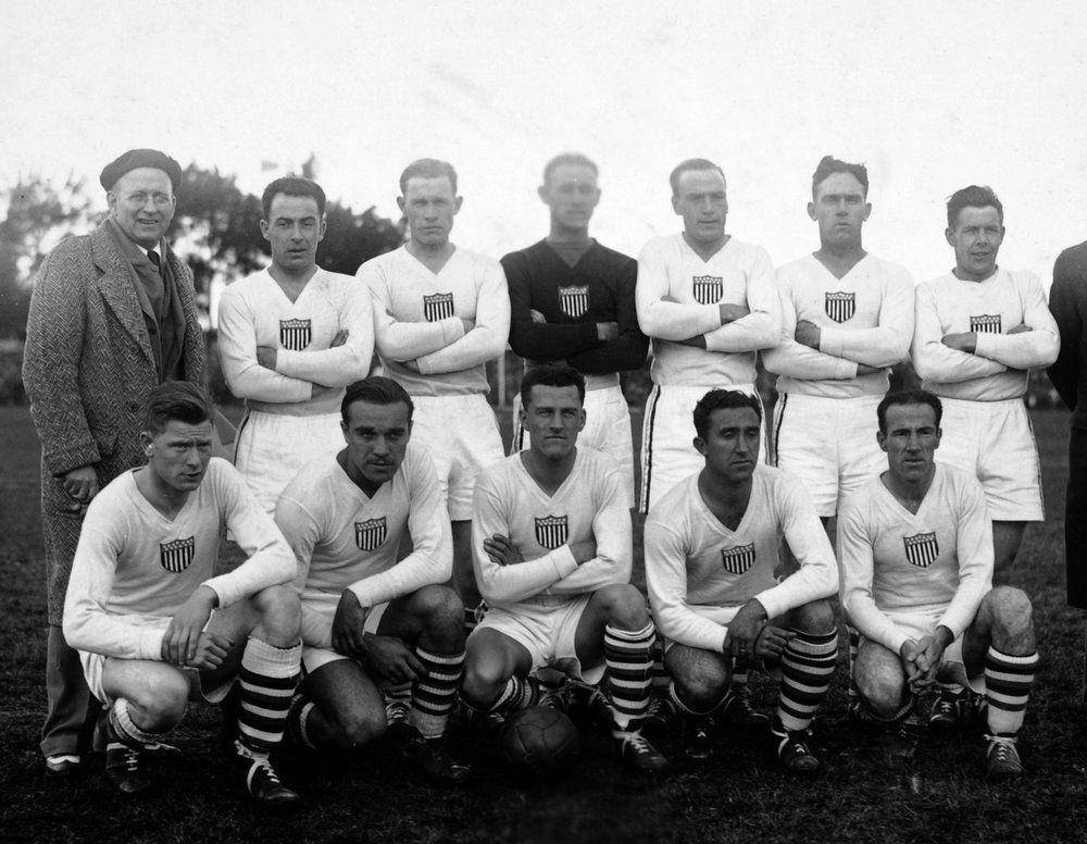 Timnas Amerika Serikat ketika tampil di Piala Dunia 1930. (fifa.com)