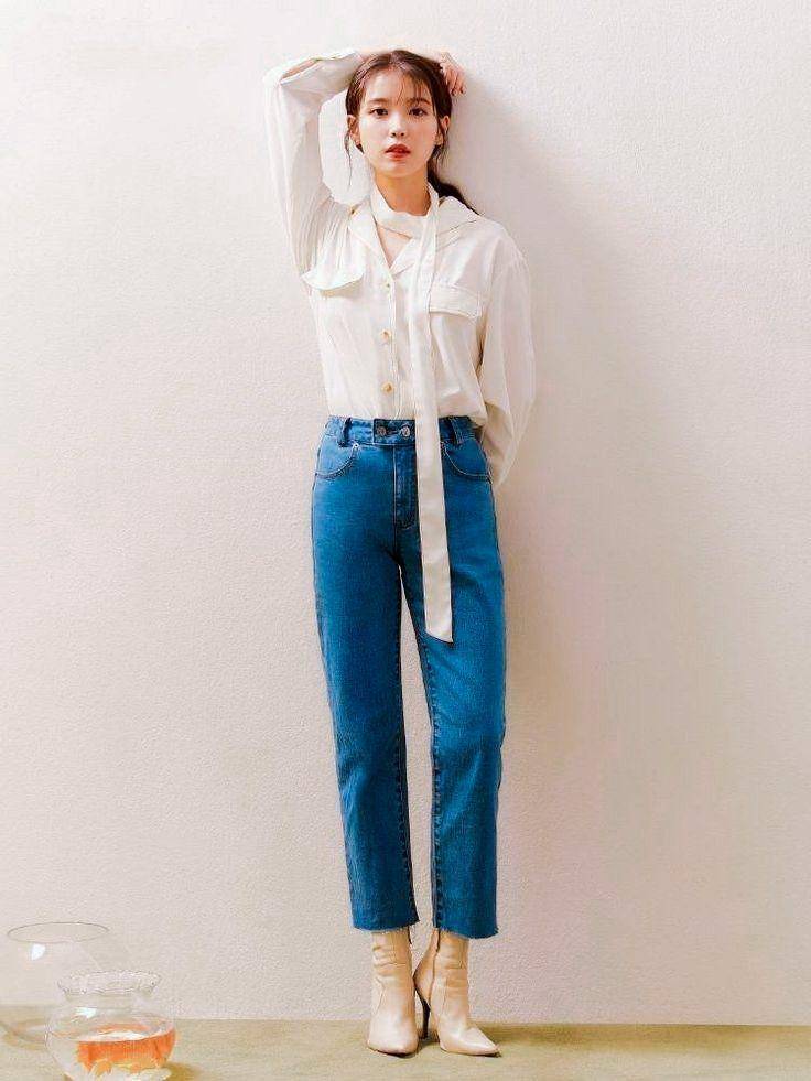 outfit kencan IU (twitter.com/iu_pics)