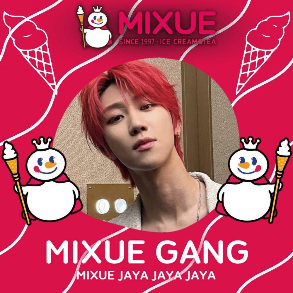 editan The8 SEVENTEEN x Mixue (twitter.com/caratstalk)