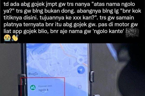 momen kocak gegara nama aplikasi ojol (twitter.com)