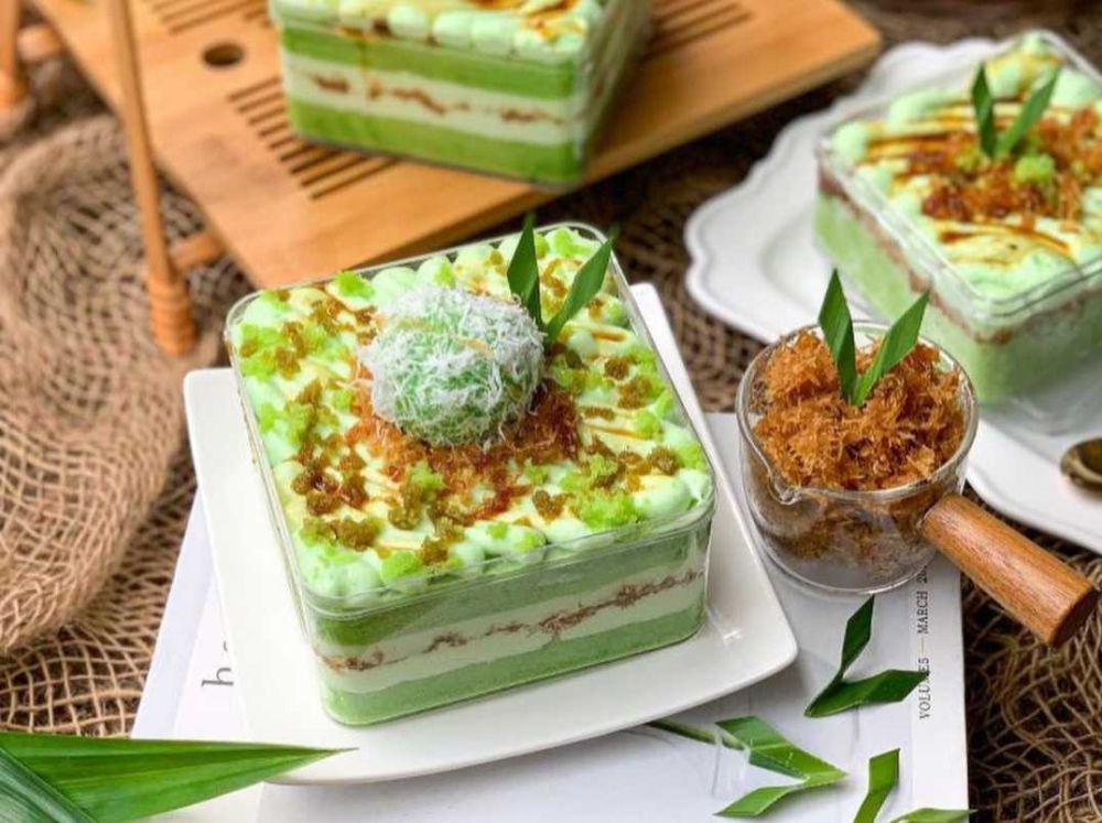 Resep Klepon Dessert Box, Sajian Unik dengan Tekstur Lembut