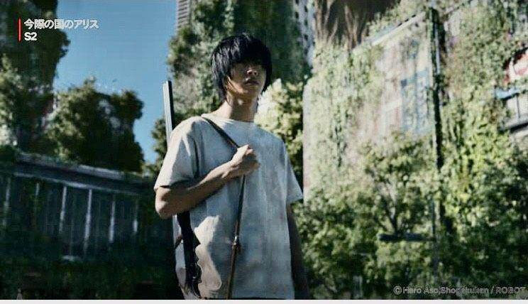 Cuplikan dalam film Alice in Borderland 2 (instagram.com/netflixjp)