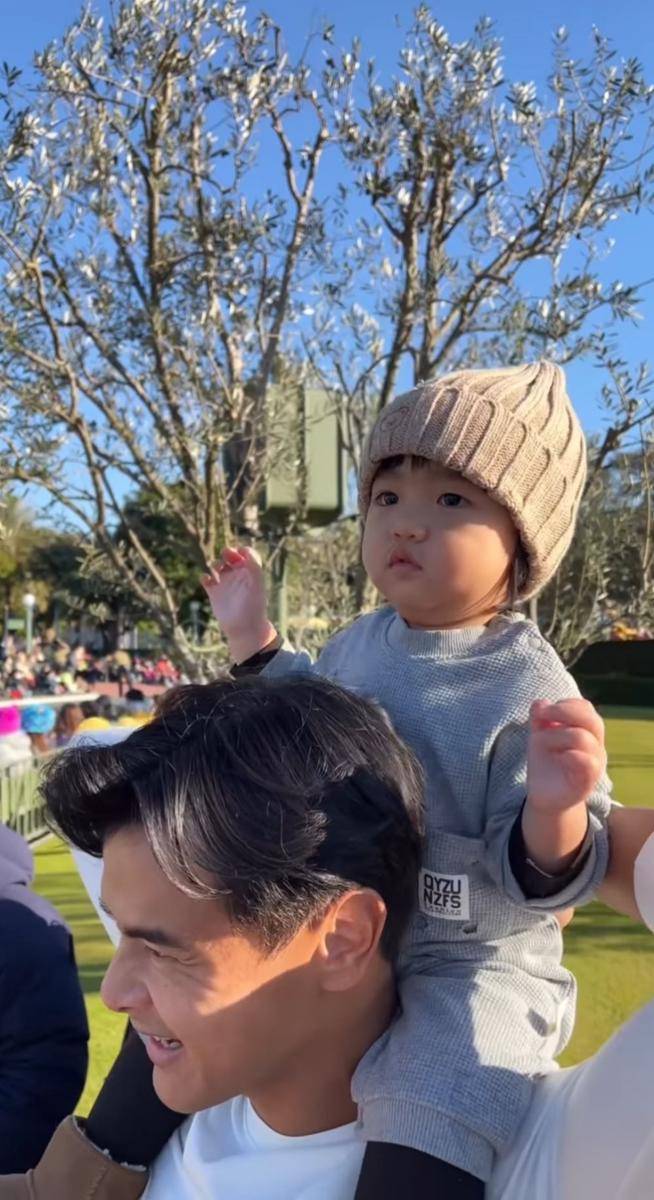 potret Dion Wiyoko dan buah hati (instagram.com/fionaanthony)