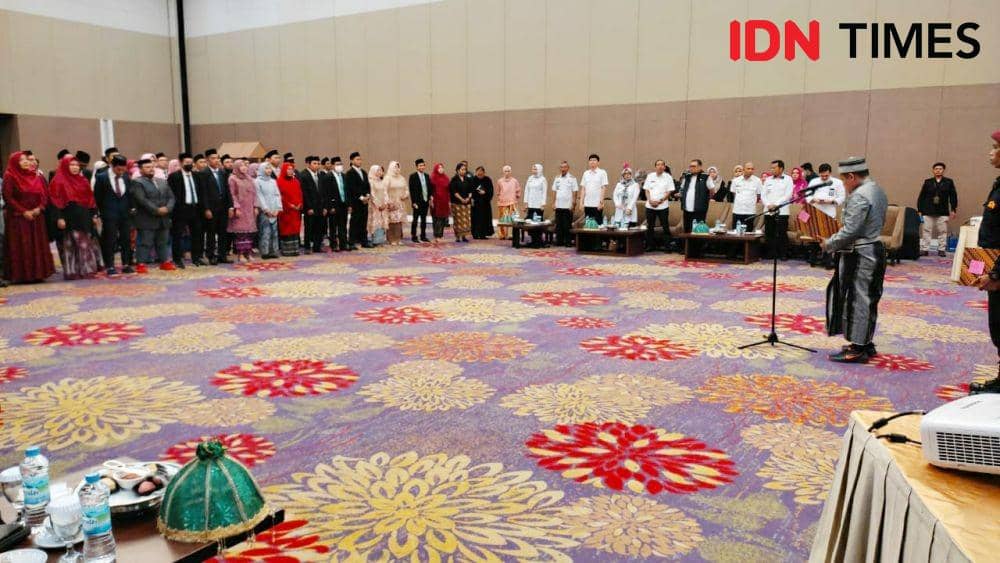 KPU Makassar Lantik 75 PPK Pemilu 2024, Dituntut Independen