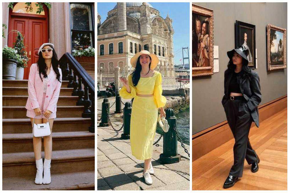 kolase gaya Febby Rastanty dengan one set (instagram.com/febbyrastanty)