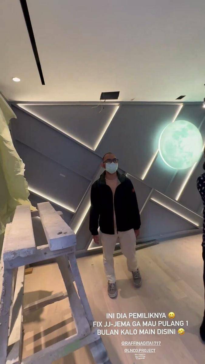 kamar dan playroom baru Rafathar dan Rayyanza (instagram.com/lucianahasan)